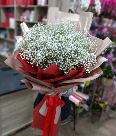 Букет цветов из: Гипсофила в Демьяново